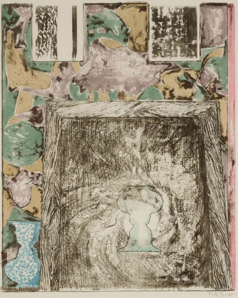 Lithographie Johns - Untitled