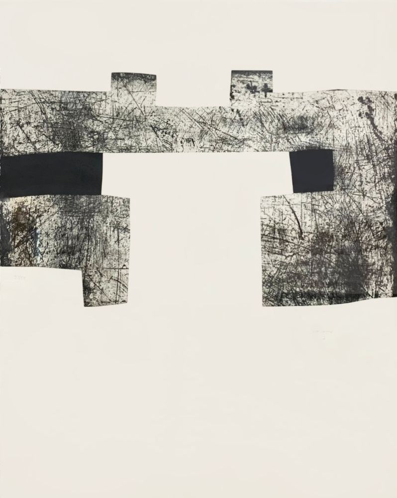 Eau-Forte Et Aquatinte Chillida - Untitled