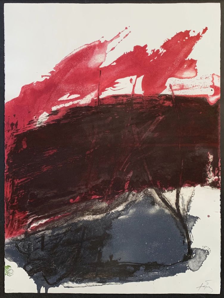 Eau-Forte Et Aquatinte Tàpies - Untitled