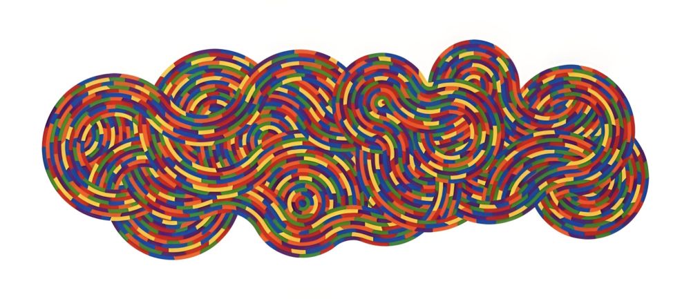 Linogravure Lewitt - Untitled