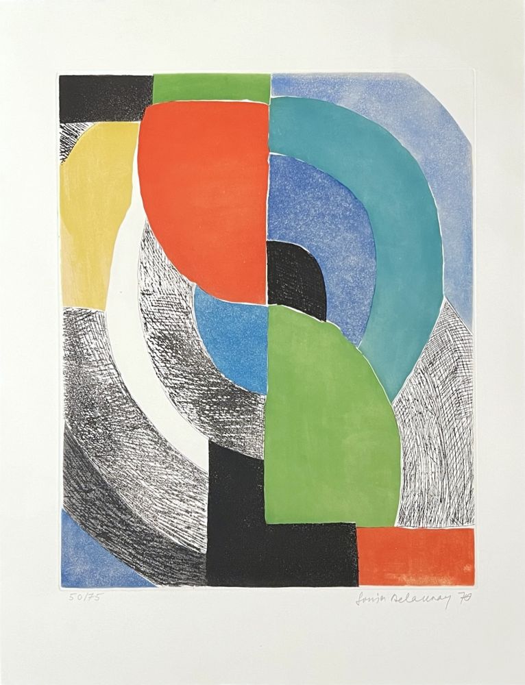 Gravure Delaunay - Untitled