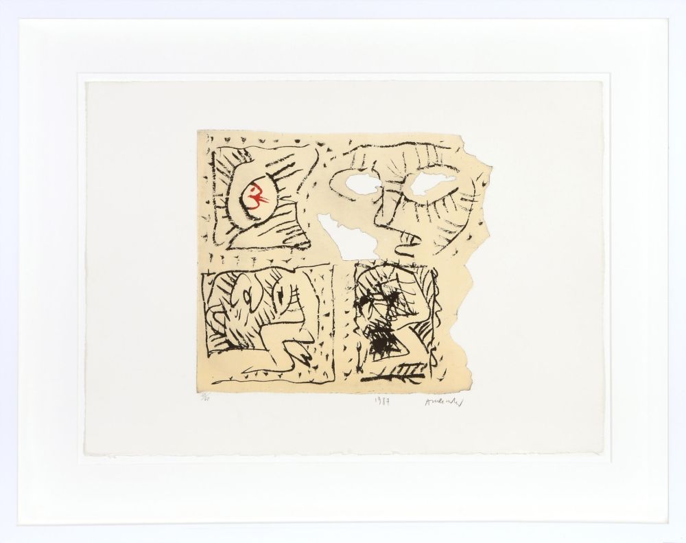 Aquatinte Alechinsky - Untitled