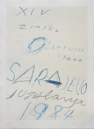 Lithographie Twombly - Untitled
