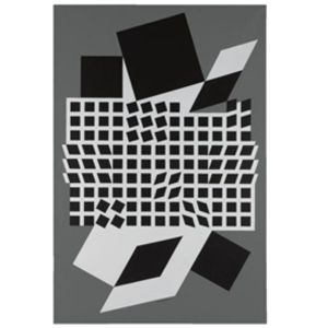 Sérigraphie Vasarely - Untitled