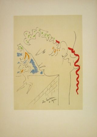 Lithographie Cocteau - Untitled