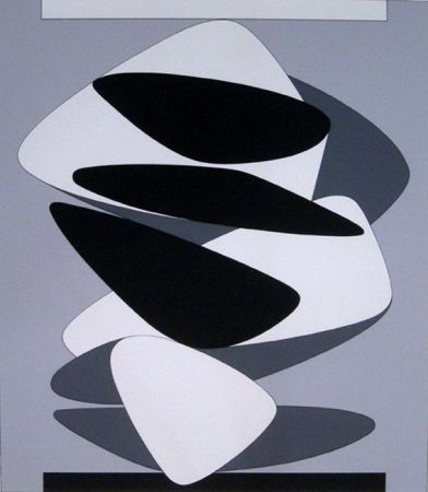 Sérigraphie Vasarely - Untitled