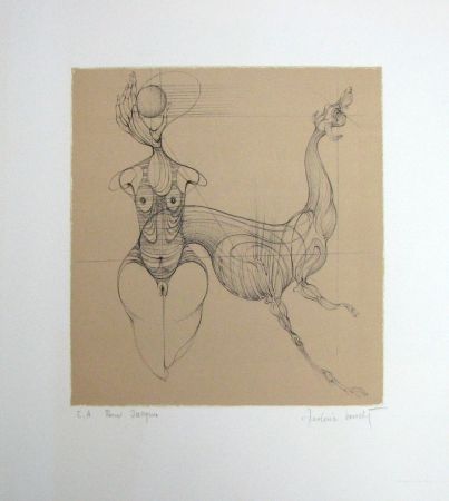 Lithographie Bouché - Untitled