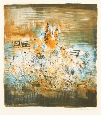 Lithographie Zao - Untitled