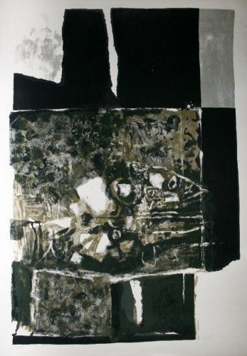 Lithographie Clavé - Untitled