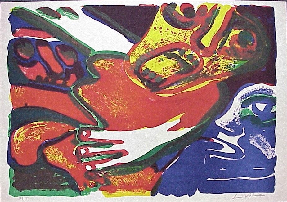 Lithographie Lindstrom - Untitled