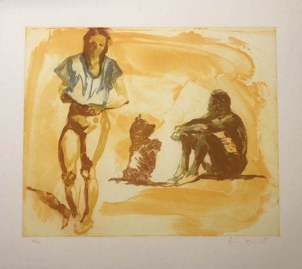 Gravure Fischl - Untitled