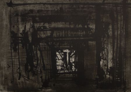 Lithographie Scanavino - Untitled