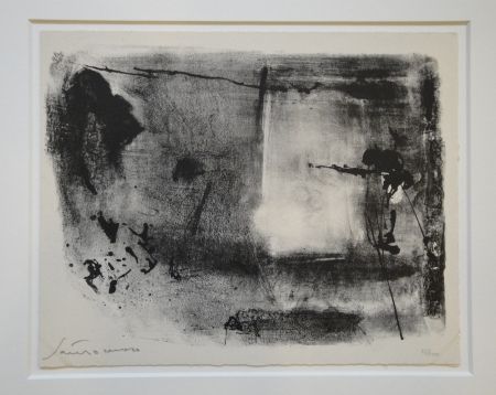 Lithographie Santomaso - Untitled