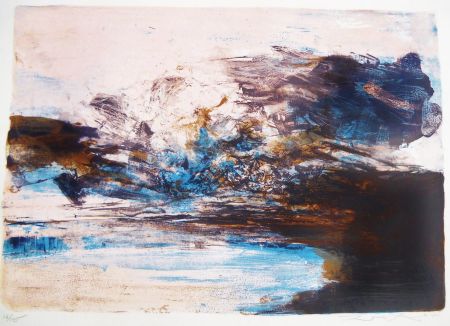 Lithographie Zao - Untitled