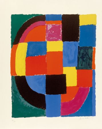 Sérigraphie Delaunay - Untitled 