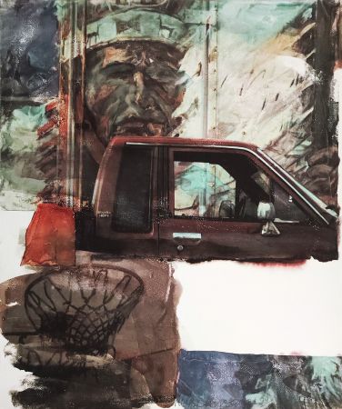 Lithographie Rauschenberg - Untitled