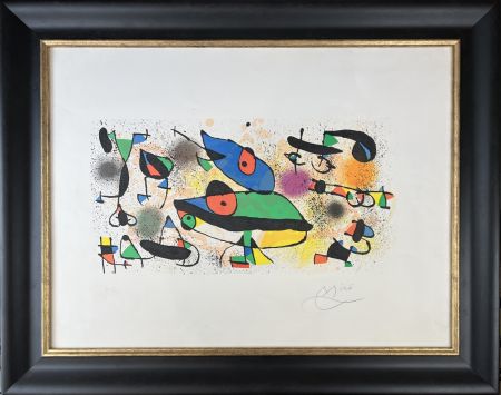Lithographie Miró - Untitled