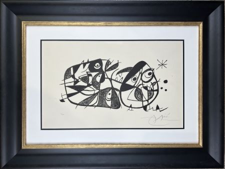 Lithographie Miró - Untitled 