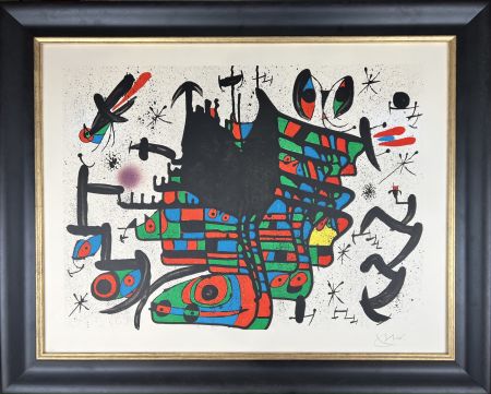 Lithographie Miró - Untitled