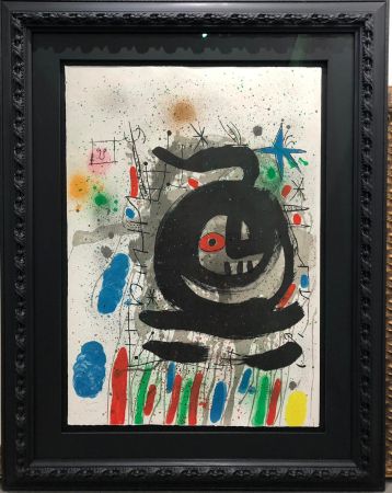 Lithographie Miró - Untitled