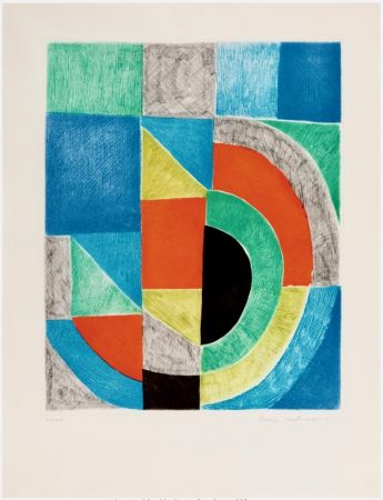 Eau-Forte Et Aquatinte Delaunay - Untitled