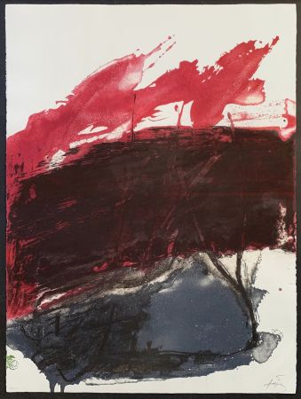 Eau-Forte Et Aquatinte Tàpies - Untitled