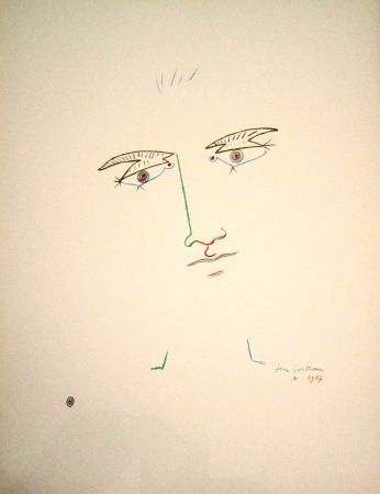 Lithographie Cocteau - Untitled