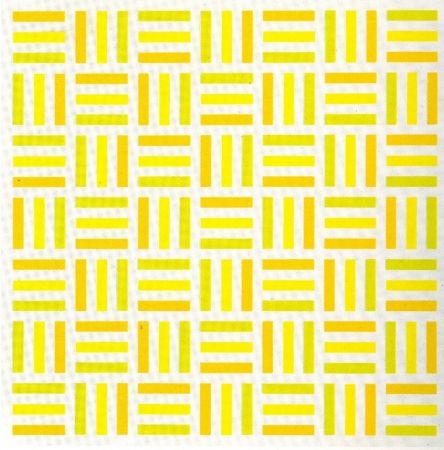 Sérigraphie Morellet - Untitled