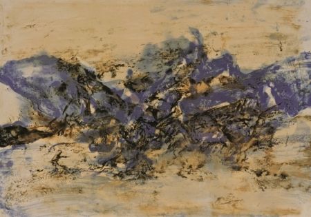 Lithographie Zao - Untitled