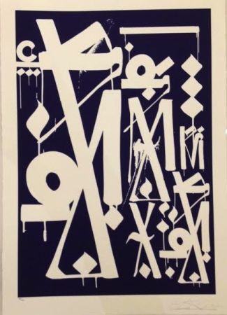 Sérigraphie Retna - Untitled