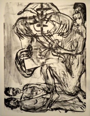 Lithographie Disler - Untitled