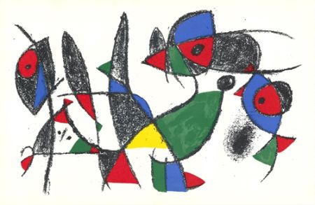 Lithographie Miró - Untitled