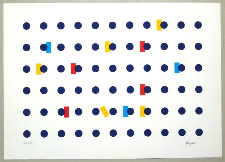Sérigraphie Agam - Untitled