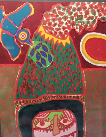 Lithographie Corneille - UNTITLED