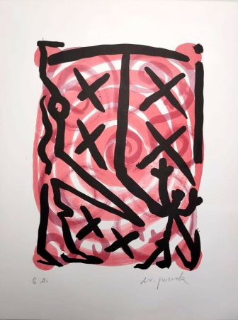 Lithographie Penck - Untitled