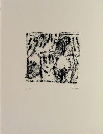 Lithographie Michaux - Untitled (119 etat III)