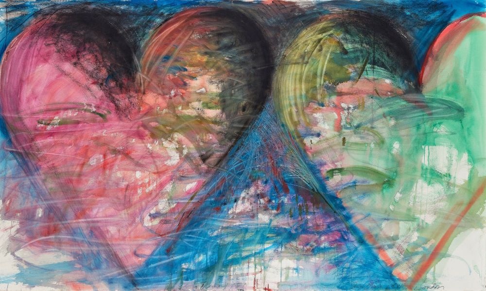 Aucune Technique Dine - Untitled 1981 is a Watercolour and Acrylic painting by Jim Dine