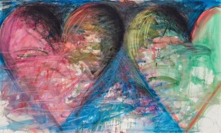 Aucune Technique Dine - Untitled 1981 is a Watercolour and Acrylic painting by Jim Dine
