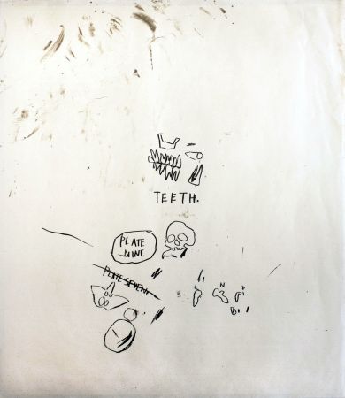 Sérigraphie Basquiat - Untitled 3 (from Leonardo)