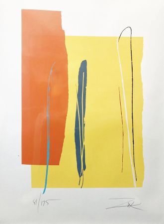 Linogravure Zox - Untitled 3 from Niagara Series