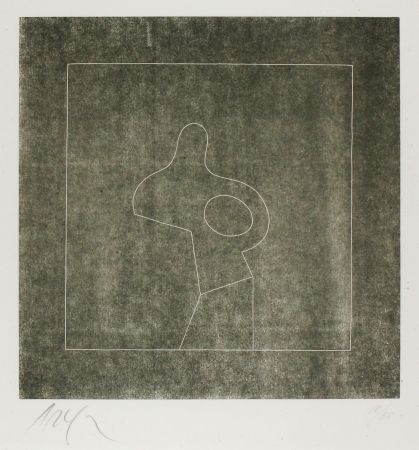 Gravure Sur Bois Arp - Untitled (Abstraction)