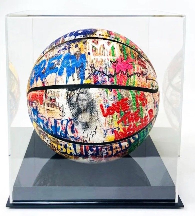 Sérigraphie Mr. Brainwash - Untitled (Basketball)