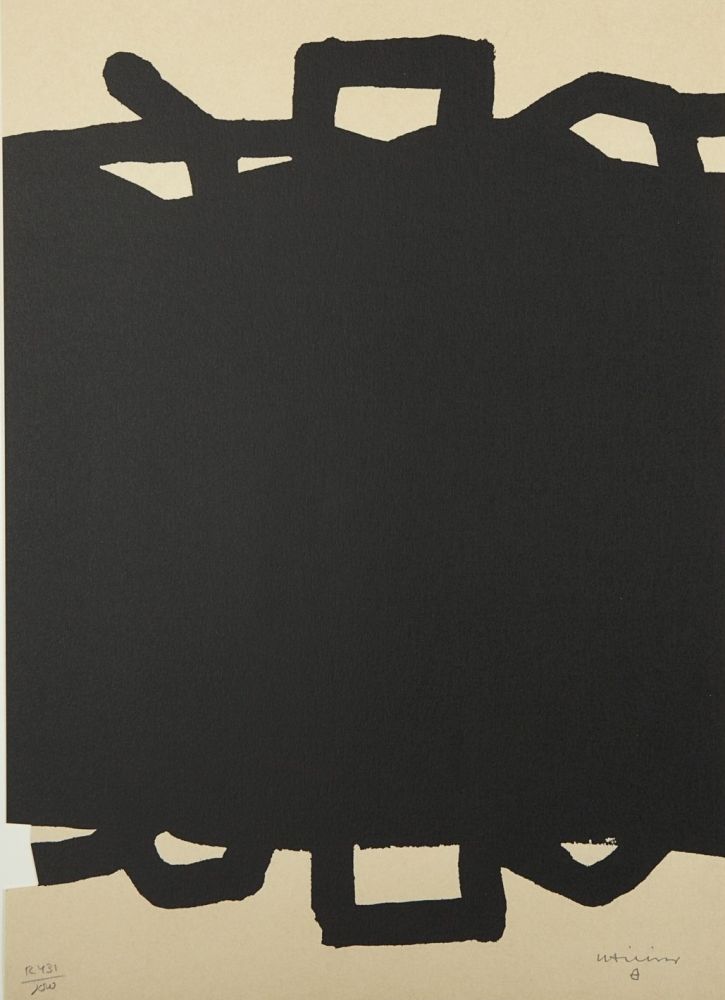 Lithographie Chillida - Untitled, ca.