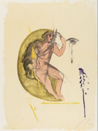 Sérigraphie Chia - Untitled (Columbus: In Search of a New Tomorrow)