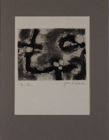 Eau-Forte Dobashi - Untitled from 'Avanguardia internazionale', vol. 4