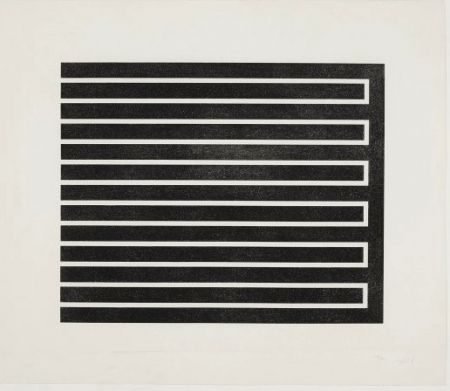 Aquatinte Judd - Untitled from Six Aquatints