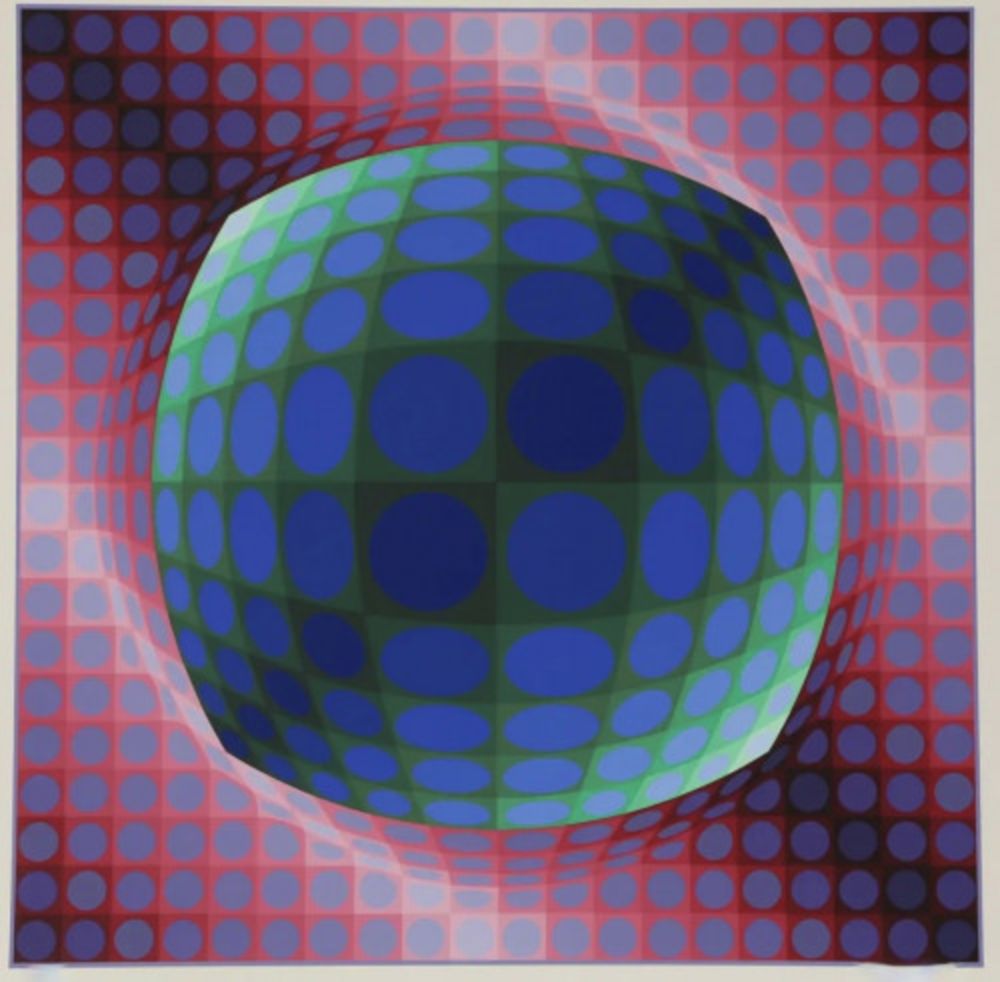 Multiple Vasarely - Untitled (from Énigmes)