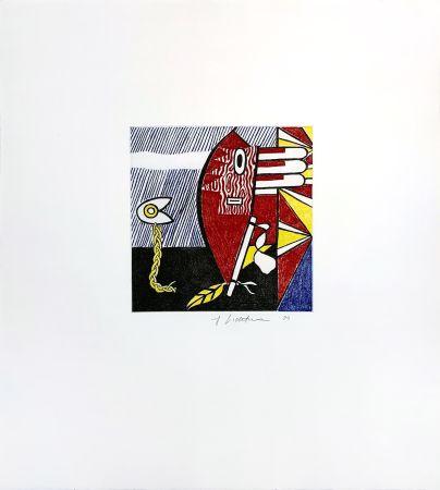 Gravure Lichtenstein - Untitled I