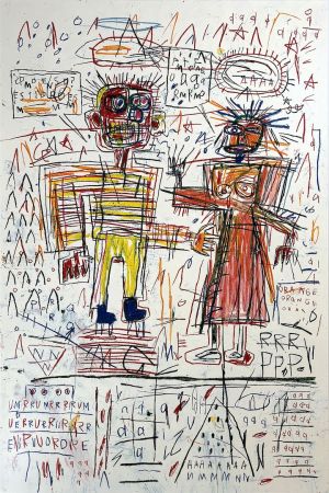 Sérigraphie Basquiat - Untitled III from The Figure Portfolio