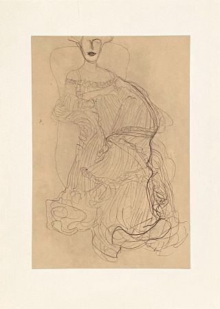 Lithographie Klimt - Untitled II.XIV